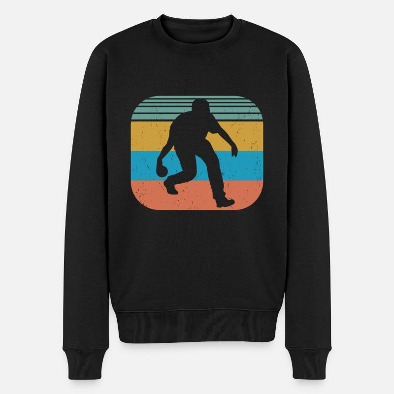 Lyonnaises - Pull Premium bio Homme - noir