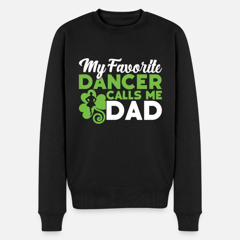 Danse irlandaise - Pull Premium bio Homme - noir