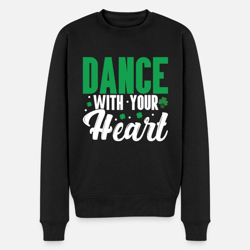 Danse irlandaise - Pull Premium bio Homme - noir