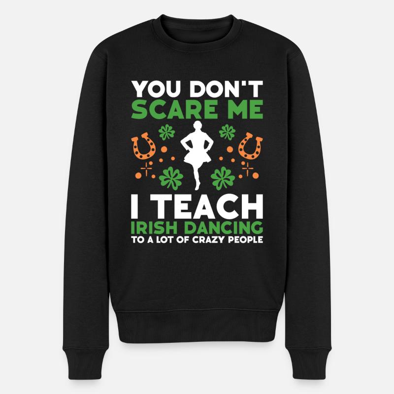 Danse irlandaise - Pull Premium bio Homme - noir