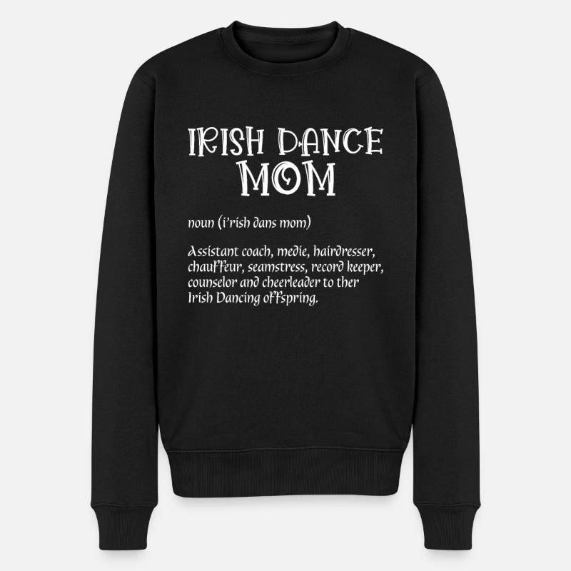 Danse irlandaise - Pull Premium bio Homme - noir