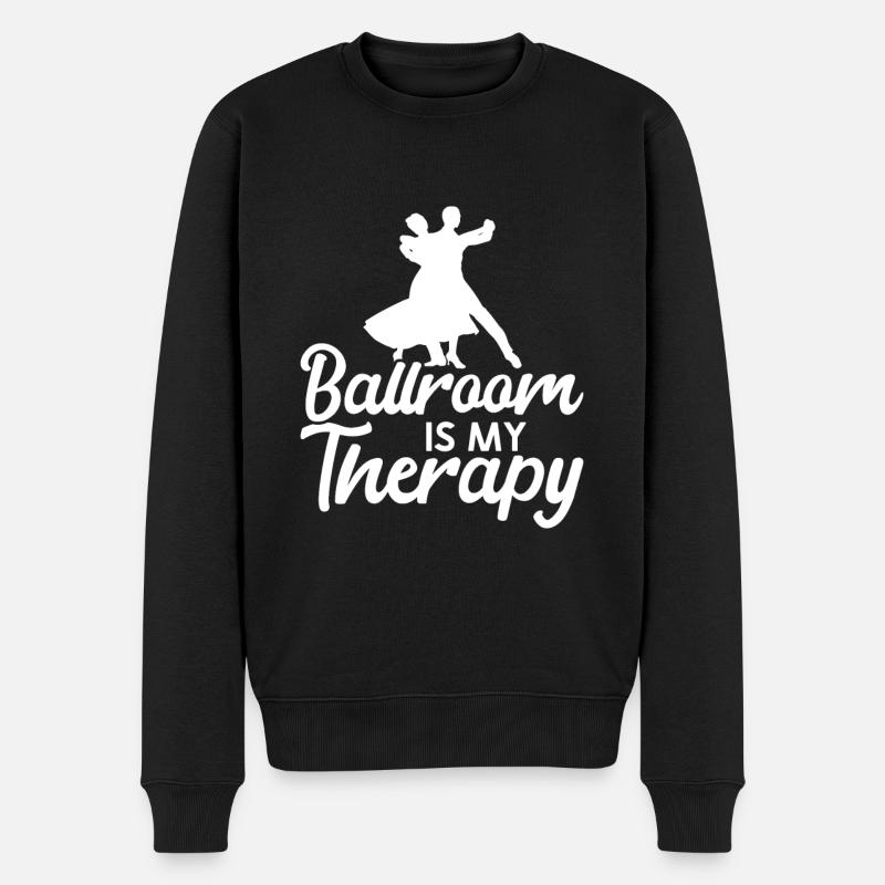 Salle de bal - Pull Premium bio Homme - noir