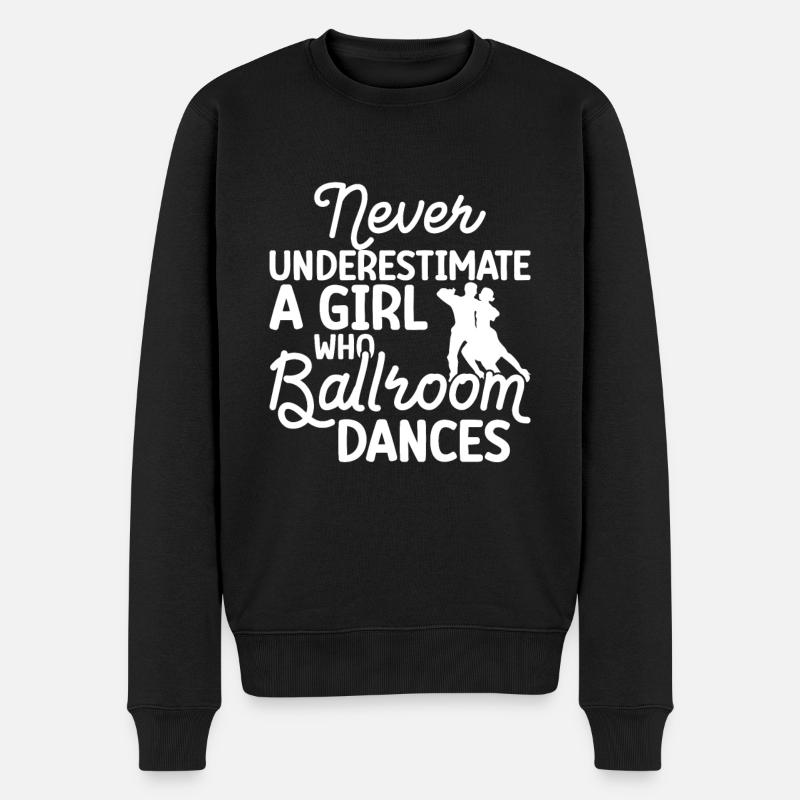 Salle de bal - Pull Premium bio Homme - noir