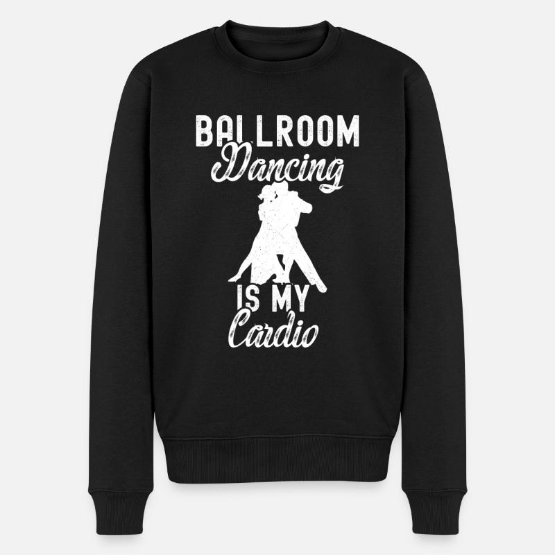 Salle de bal - Pull Premium bio Homme - noir