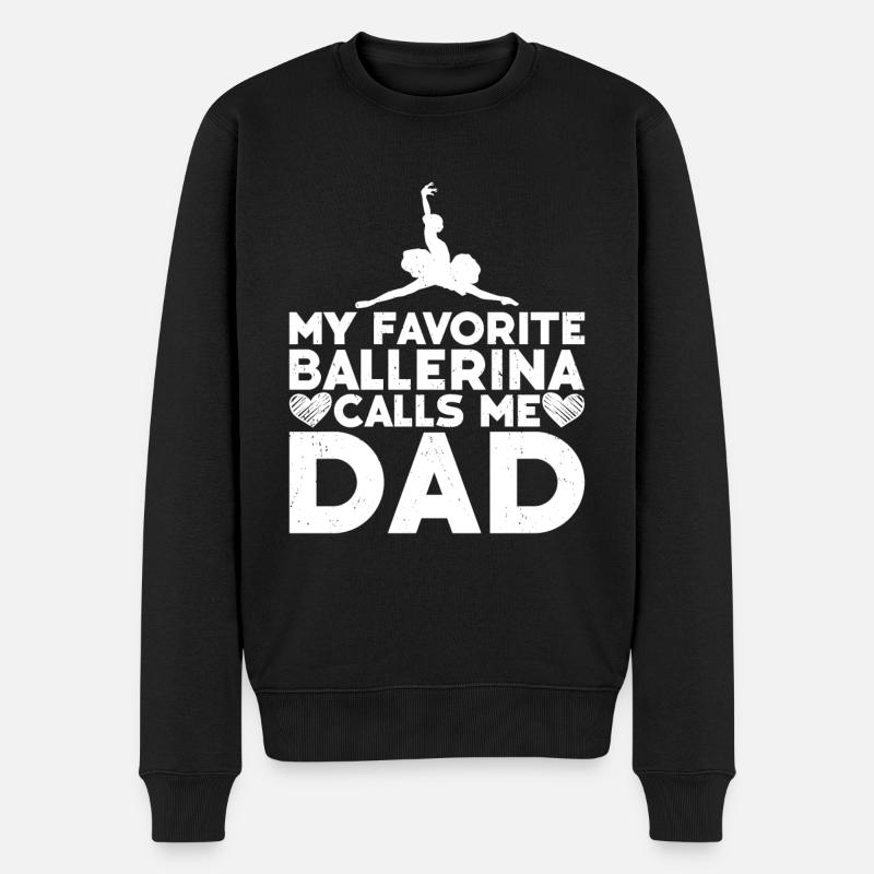 Ballet - Pull Premium bio Homme - noir