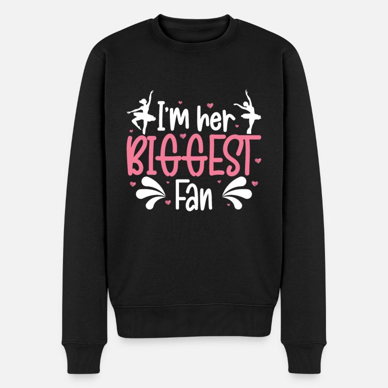 Ballet - Pull Premium bio Homme - noir