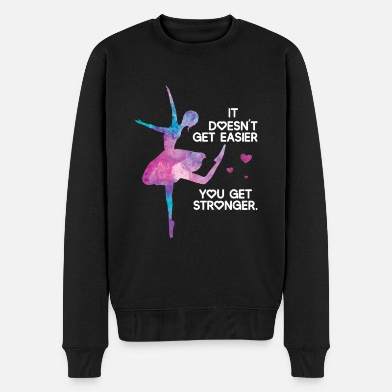 Ballet - Pull Premium bio Homme - noir