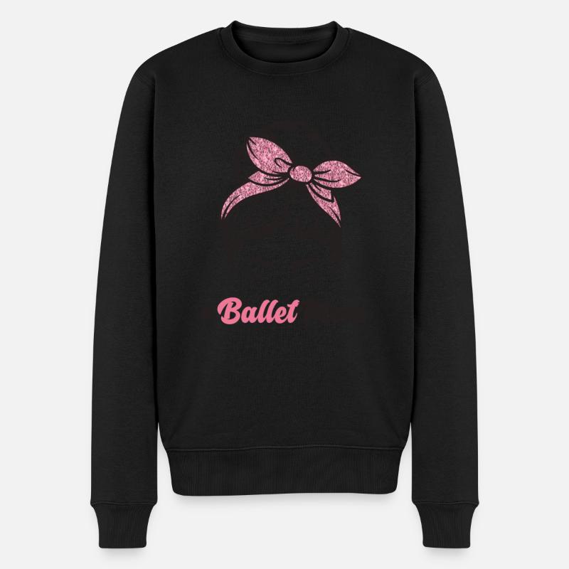 Ballet - Pull Premium bio Homme - noir