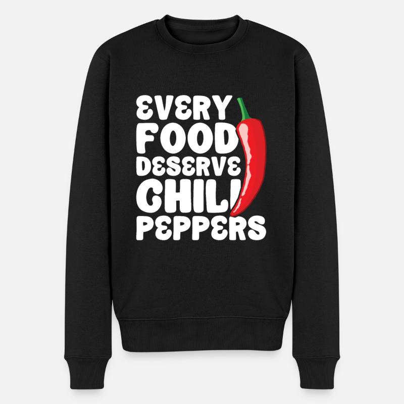 Piment - Pull Premium bio Homme - noir