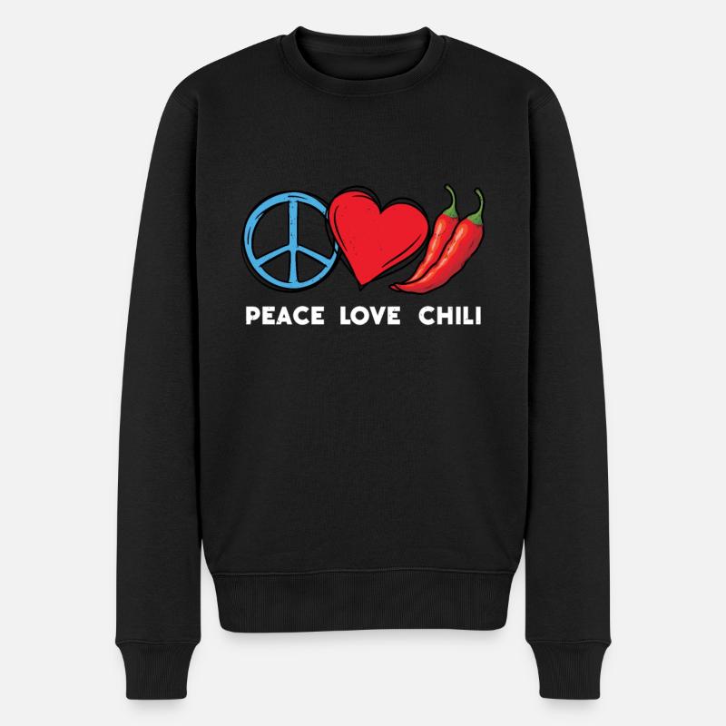 Piment - Pull Premium bio Homme - noir