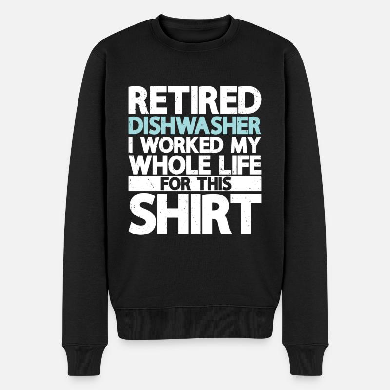 Lave-vaisselle - Pull Premium bio Homme - noir