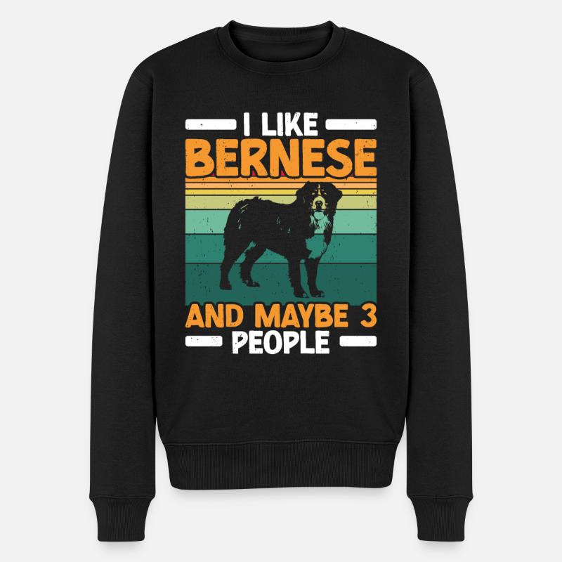 Berner - Männer Premium Bio Pullover - Schwarz