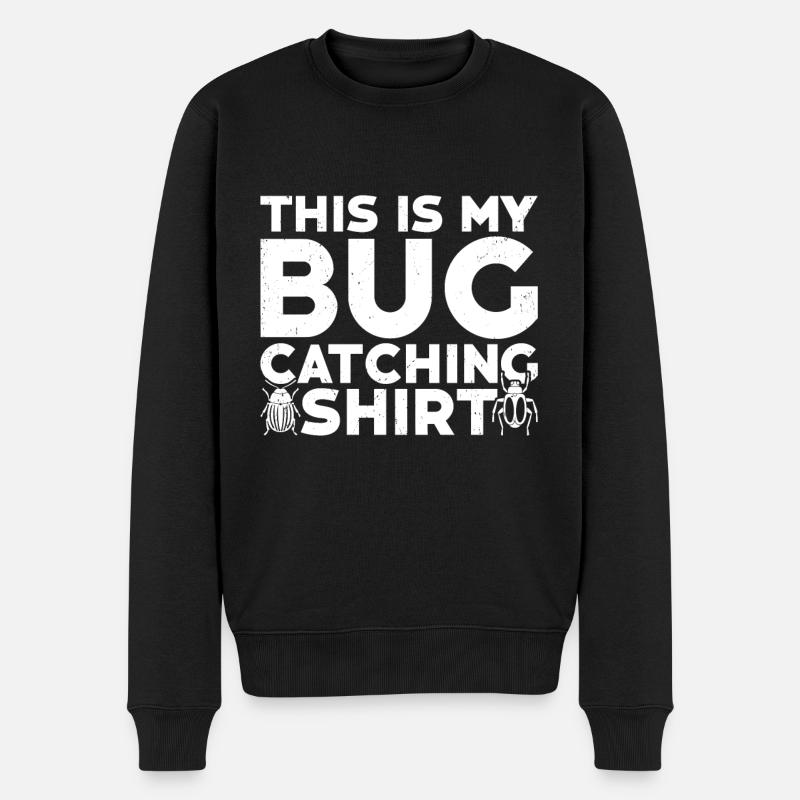 Insecte - Pull Premium bio Homme - noir