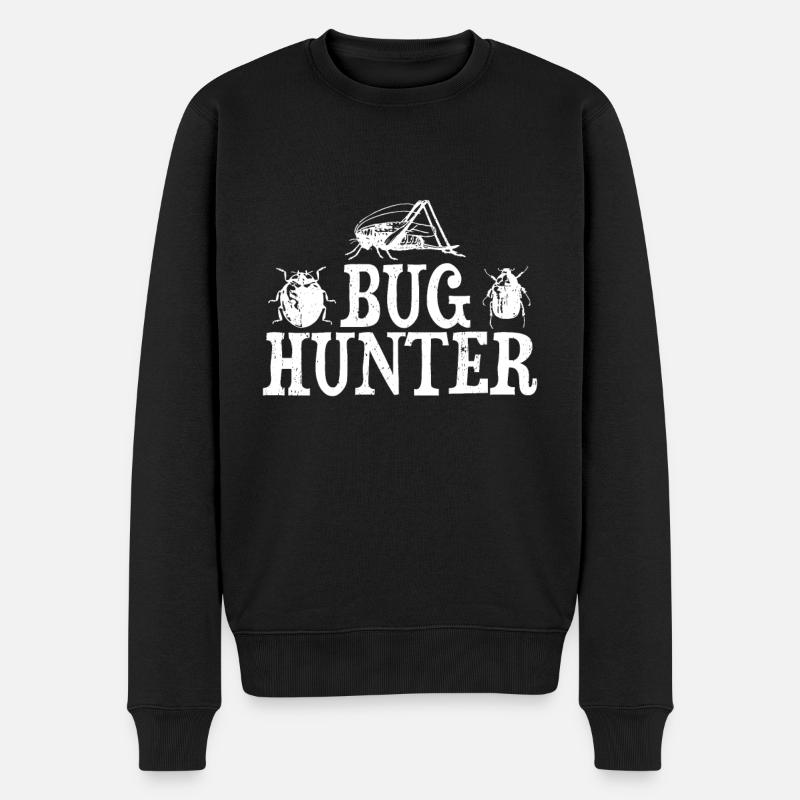 Insecte - Pull Premium bio Homme - noir