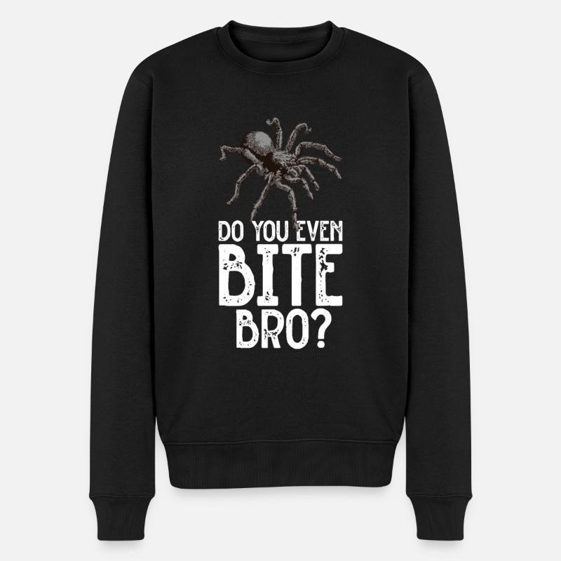 Tarentule - Pull Premium bio Homme - noir