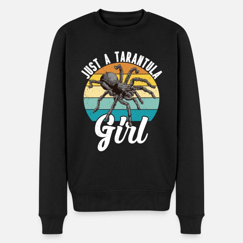 Tarentule - Pull Premium bio Homme - noir