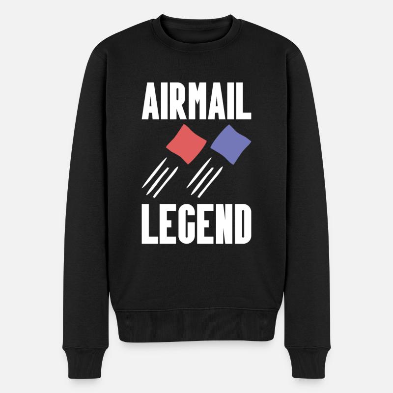 Cornhole - Men's Premium Organic Jumper - black
