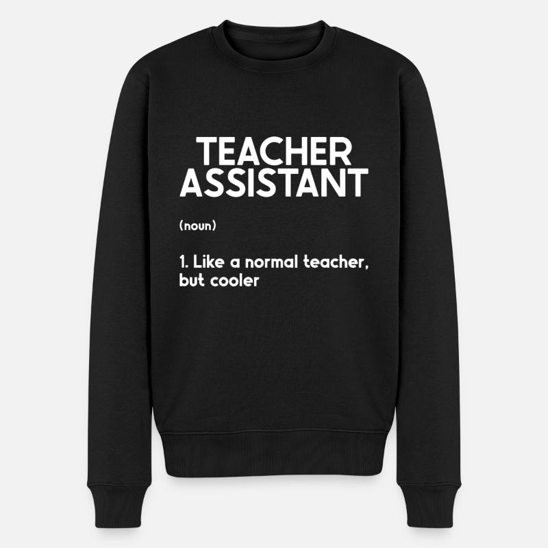 Enseignant -Assistant Directeur d’enseignement - Pull Premium bio Homme - noir