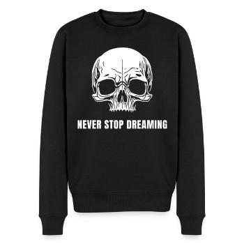 Crâne - Pull Premium bio Homme - noir - Devant - Nico (187cm)