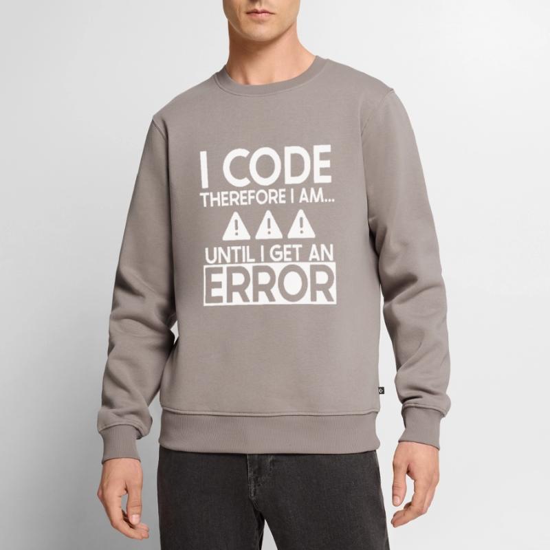 Software Developer, Computer Engineer, Nerd Men's Premium Organic Jumper