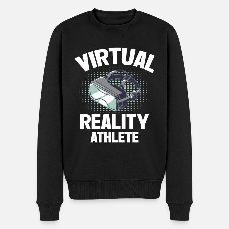 Réalité virtuelle VR Gamer Funnz - Pull Premium bio Homme - noir