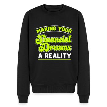 Accounting Secretary of Accountants Accounting - Men's Premium Organic Jumper - black - Front - Nico (187cm)