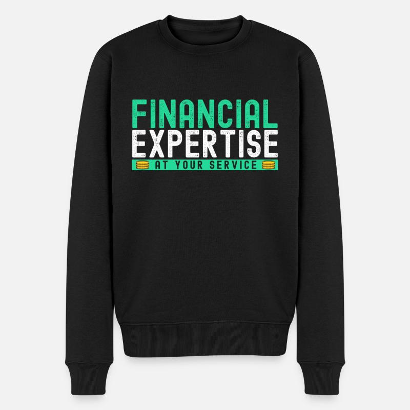 Secrétaire Comptable des Comptables Comptabilité - Pull Premium bio Homme - noir