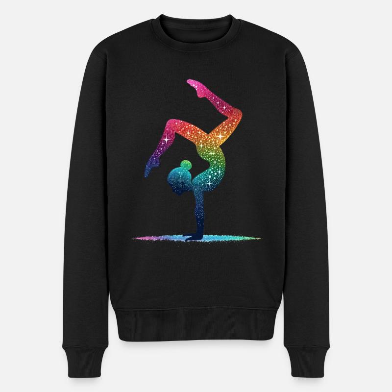 Gymnastique Gymnaste Gymnaste acrobatique - Pull Premium bio Homme - noir