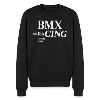 Sports extrêmes BMX Racing - Pull Premium bio Homme - noir - Devant - Nico (187cm)