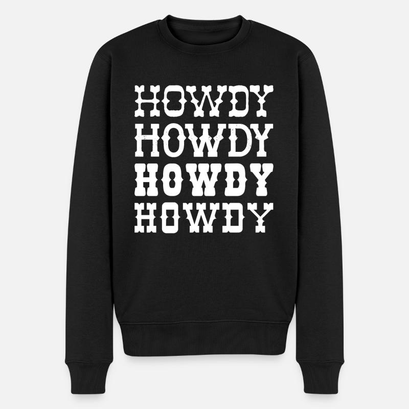 Salut - Pull Premium bio Homme - noir