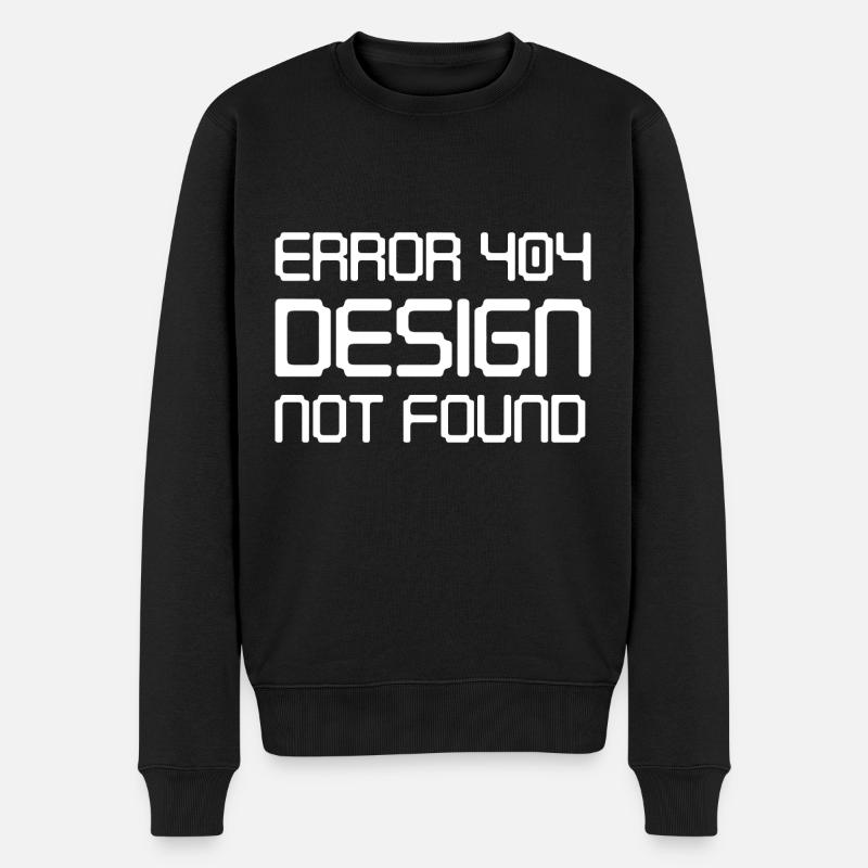Erreur 404 Design introuvable - Pull Premium bio Homme - noir
