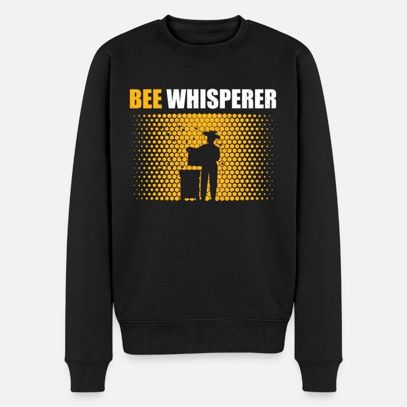 Imker Bienenzüchter - Männer Premium Bio Pullover - Schwarz