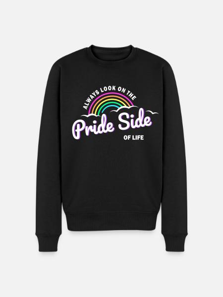 LGBT Pride - Men's Premium Organic Jumper - black