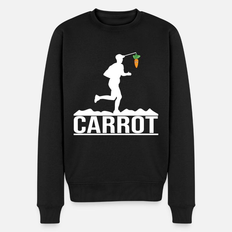 Marathon - Pull Premium bio Homme - noir