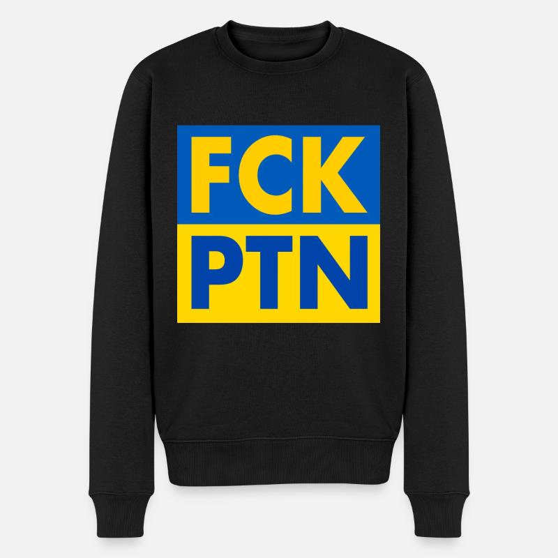 Fck ptn - Pull Premium bio Homme - noir