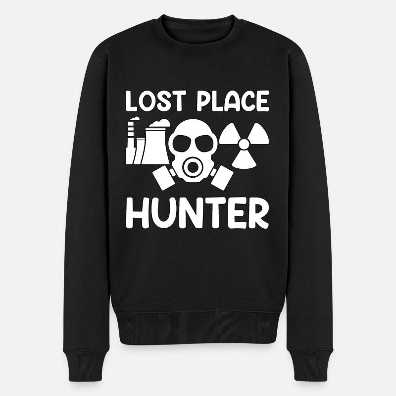 Lost Place Urban Places Cadeau - Pull Premium bio Homme - noir