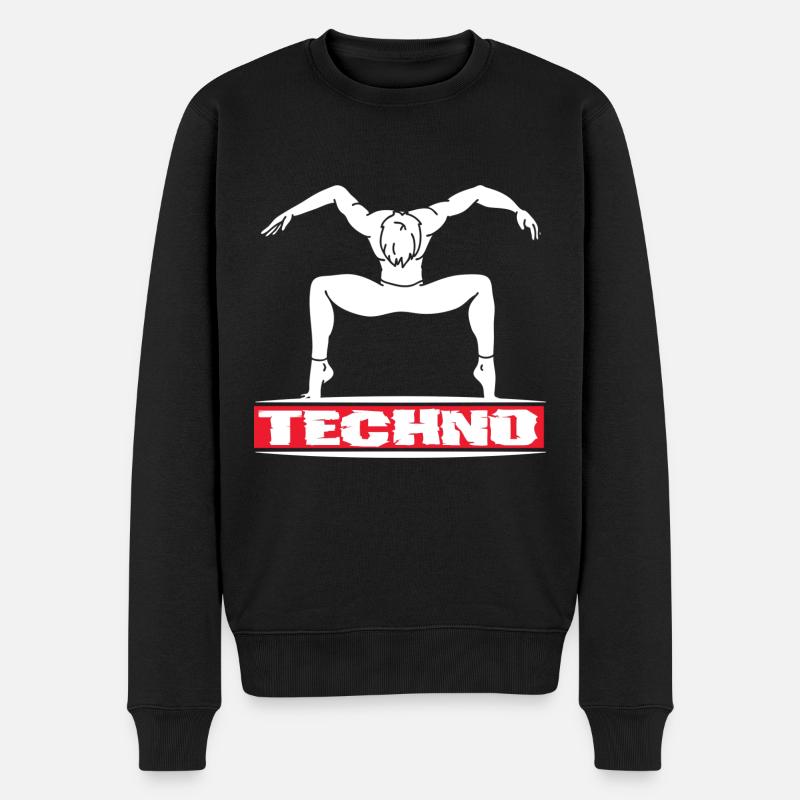 Fête - Pull Premium bio Homme - noir