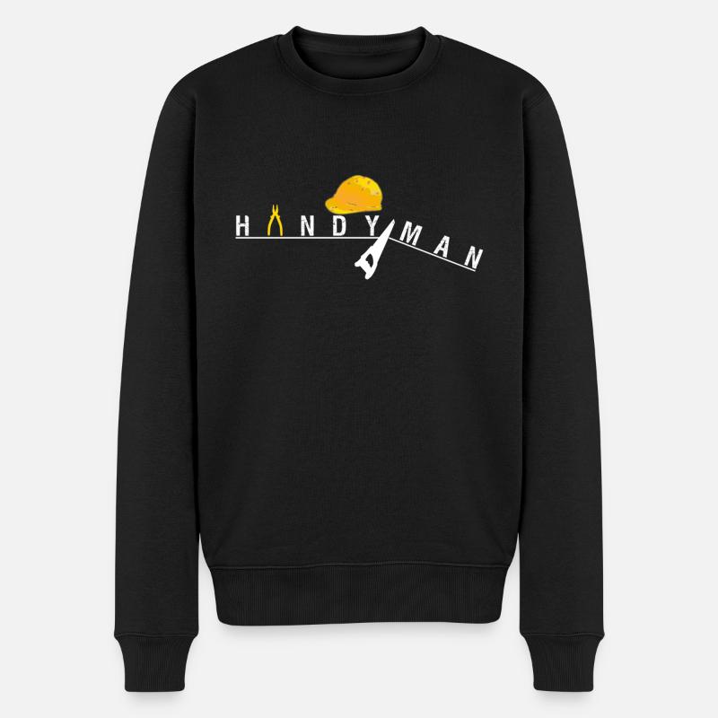 Bricolage bricoleur - Pull Premium bio Homme - noir