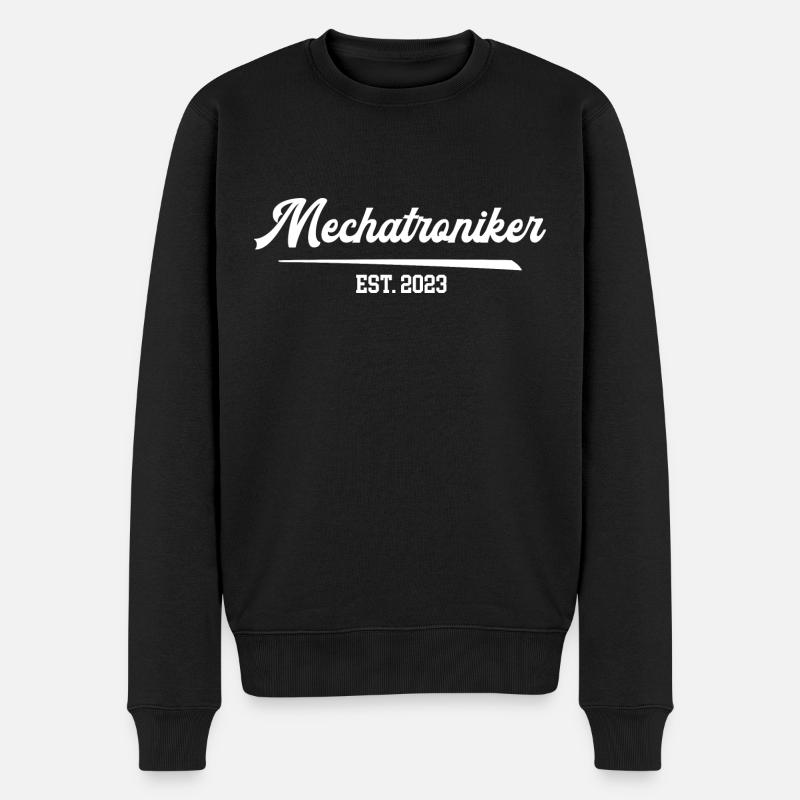 KFZ Mechatroniker Ausbildung 2023 Automechaniker - Männer Premium Bio Pullover - Schwarz