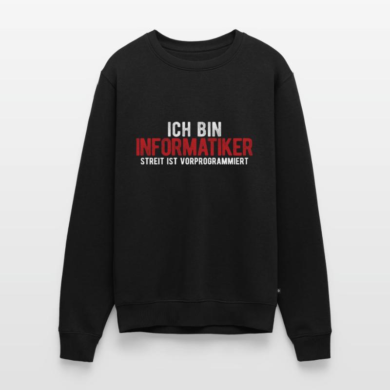 Informatik Informatiker Programmierer Männer Premium Bio Pullover