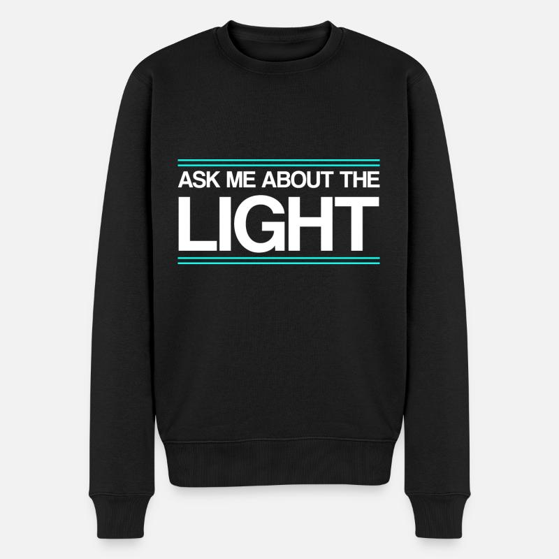 Bühnentechniker Theater | Beruf Technik Geschenk - Männer Premium Bio Pullover - Schwarz