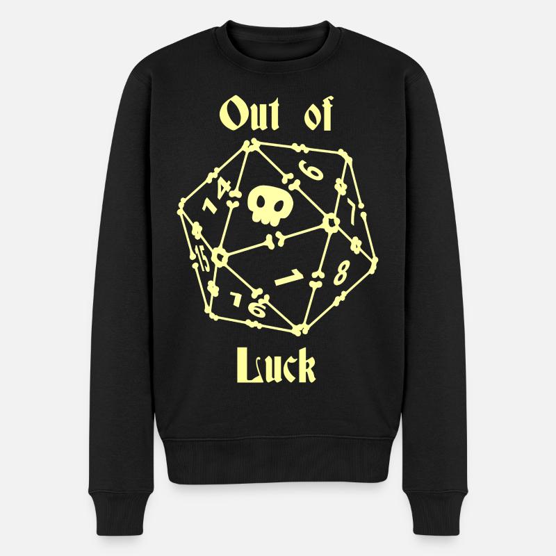 Pas de chance - Pull Premium bio Homme - noir