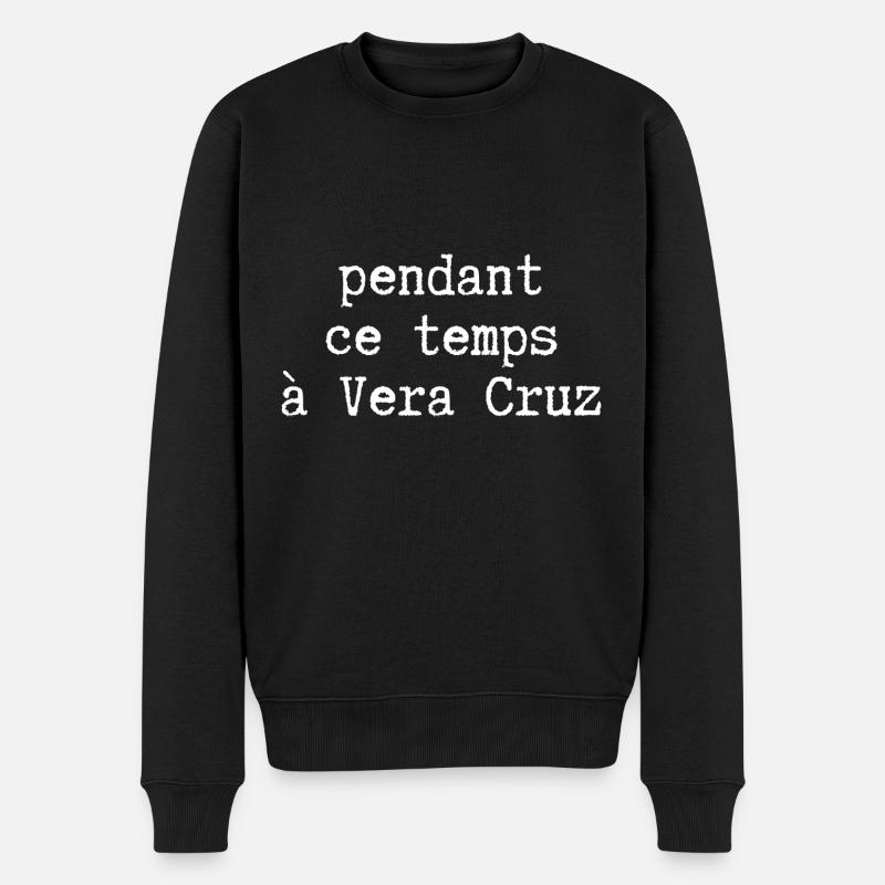 pendant ce temps à vera cruz - Pull Premium bio Homme - noir