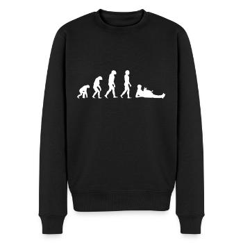 Chat Chat Chat - Pull Premium bio Homme - noir - Devant - Nico (187cm)