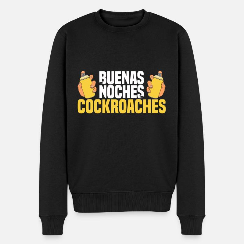 Pest Control - Männer Premium Bio Pullover - Schwarz
