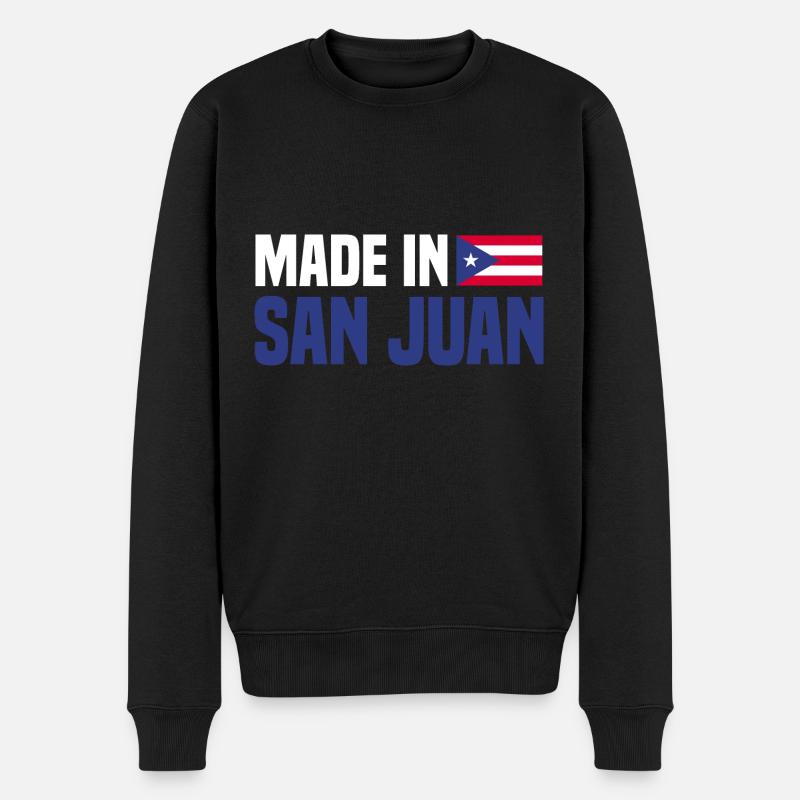 San Juan - Pull Premium bio Homme - noir