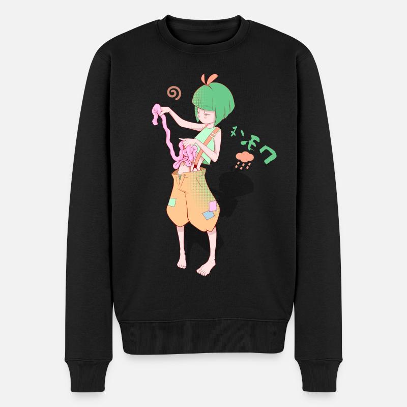 Boring ... - Männer Premium Bio Pullover - Schwarz