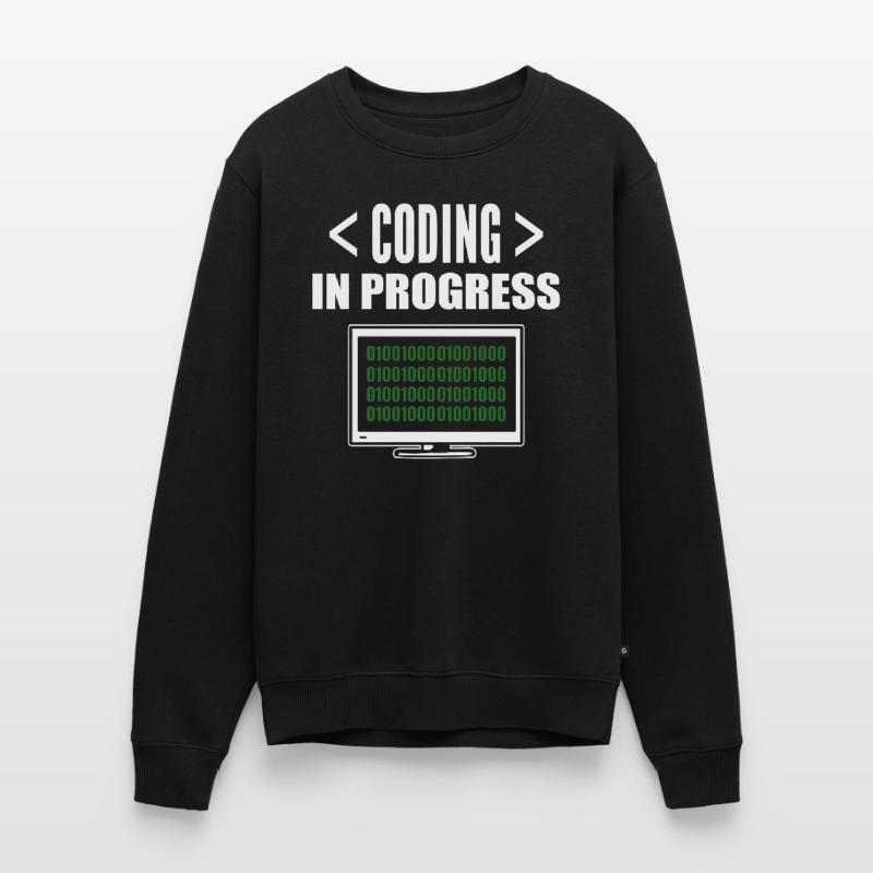 Programming & Coding IT Specialist Men's Premium Organic Jumper