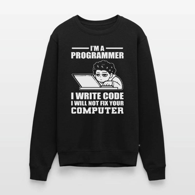 Programming Humor Software Developer Men's Premium Organic Jumper