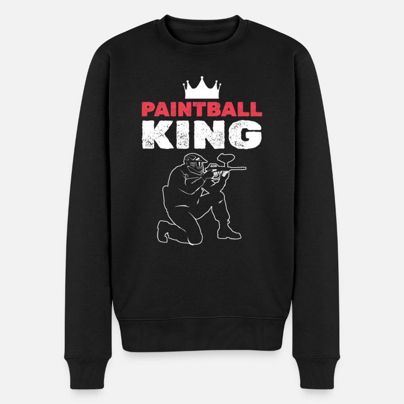 Paintball Play Paintball Player - Pull Premium bio Homme - noir